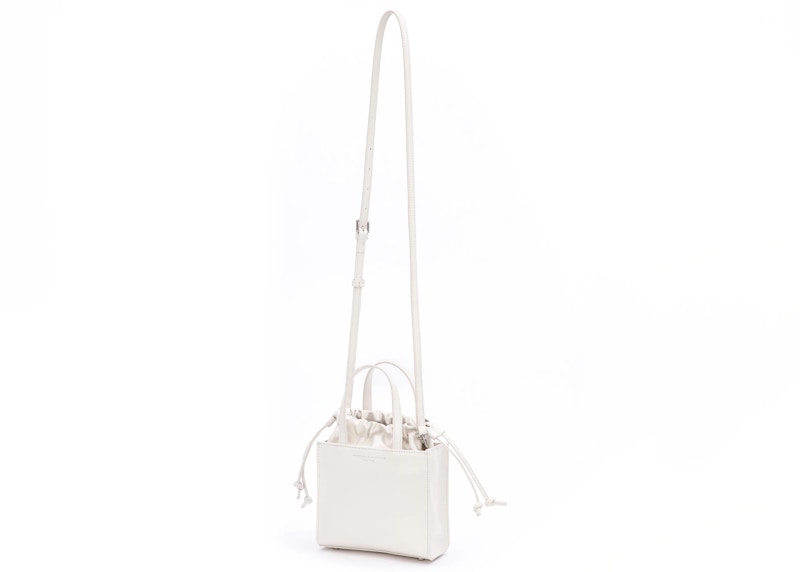 Brandon Blackwood Laura Mini Tote White