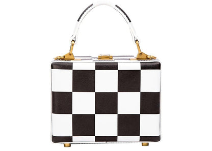 Brandon Blackwood Mini Kendrick Trunk Check-Print