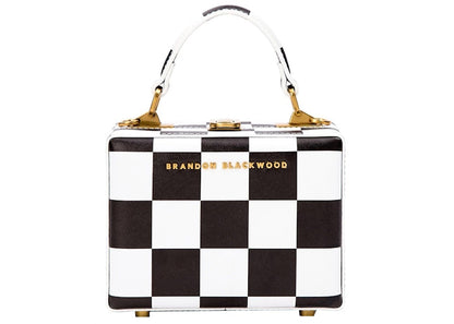 Brandon Blackwood Mini Kendrick Trunk Check-Print