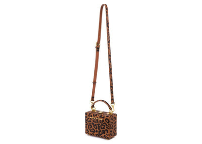 Brandon Blackwood Mini Kendrick Trunk Ponyhair Leopard