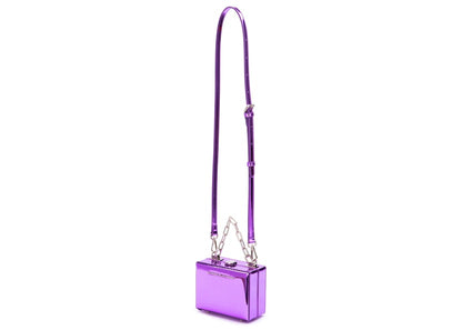 Brandon Blackwood Mini Kendrick Trunk Purple Metallic Mirror