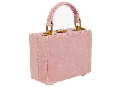 Brandon Blackwood Mini Kendrick Trunk Suede Pink