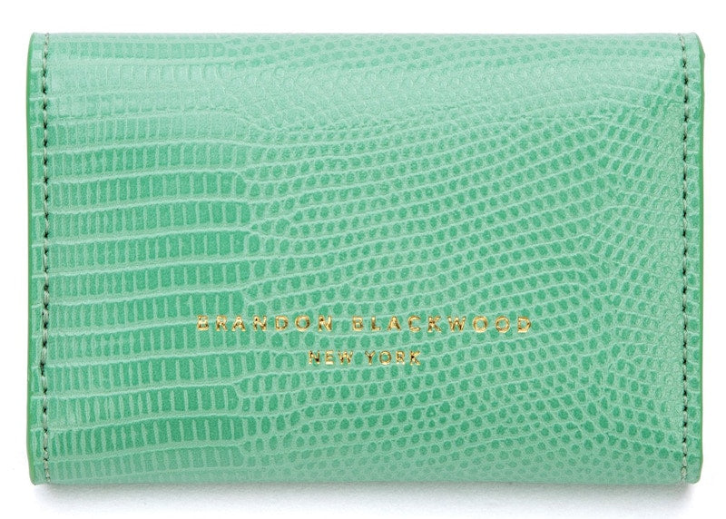 Brandon Blackwood Neema Key Pouch Mint Green