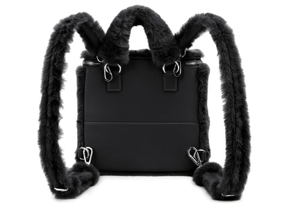 Brandon Blackwood Portmore Backpack Faux Mink Black