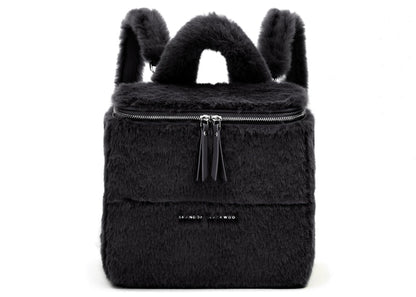 Brandon Blackwood Portmore Backpack Faux Mink Black