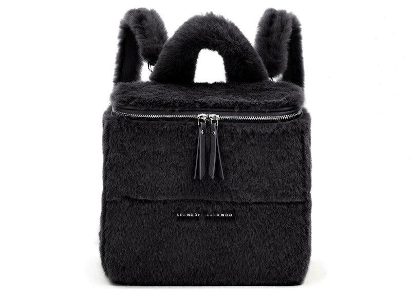 Brandon Blackwood Portmore Backpack Faux Mink Black
