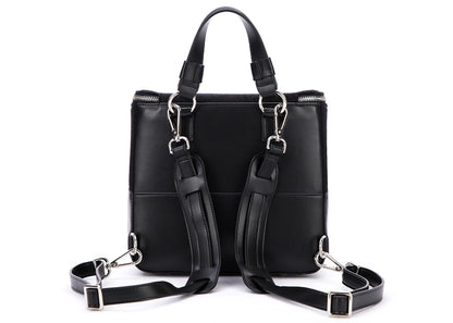 Brandon Blackwood Portmore Backpack Pony Hair/Dual Texture Black