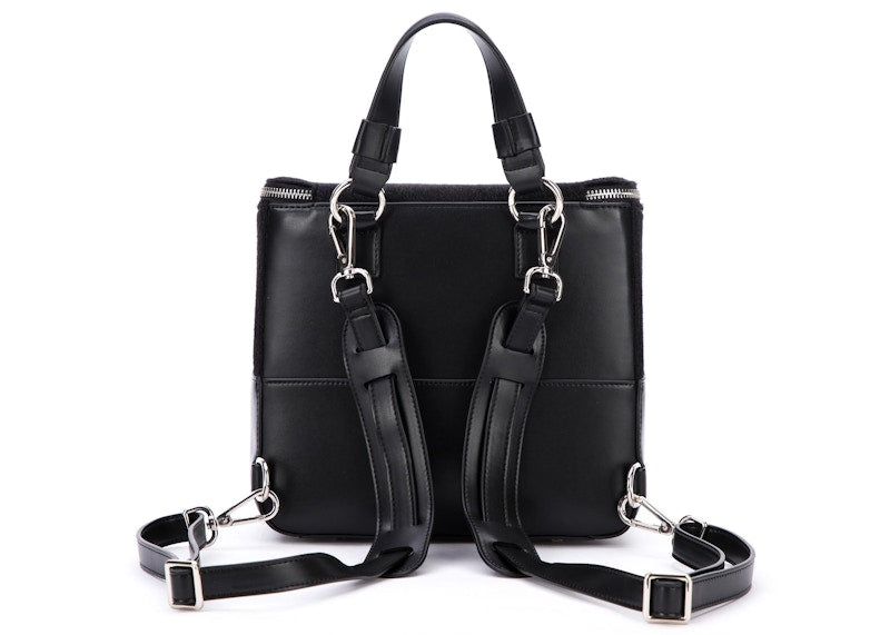 Brandon Blackwood Portmore Backpack Pony Hair/Dual Texture Black