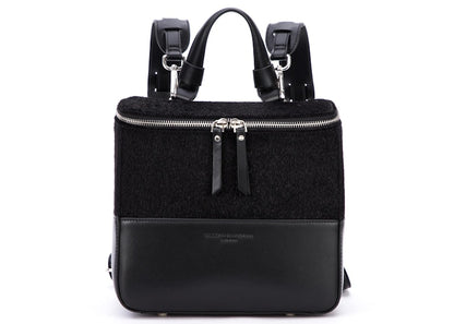 Brandon Blackwood Portmore Backpack Pony Hair/Dual Texture Black