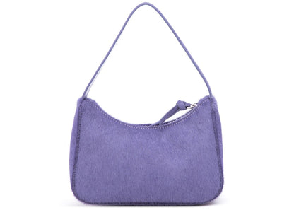 Brandon Blackwood Syl Bag Purple Ponyhair
