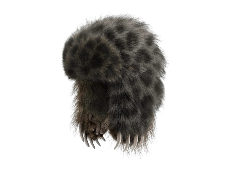 Bravest Studios Bear Claw Hat Snow Leopard