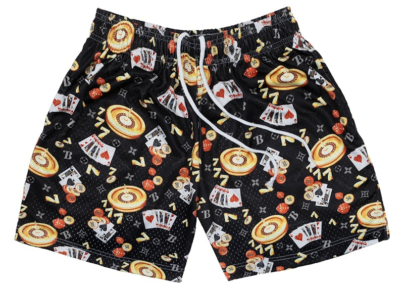 Bravest Studios Gambling Shorts Black