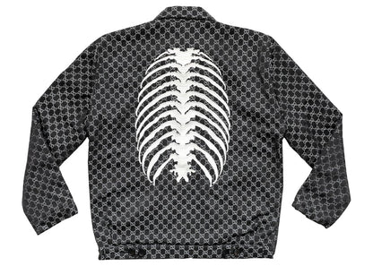 Bravest Studios Jacquard Bones Jacket Black