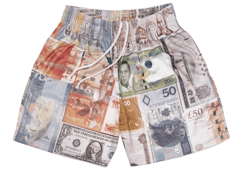 Bravest Studios Money Shorts Multi