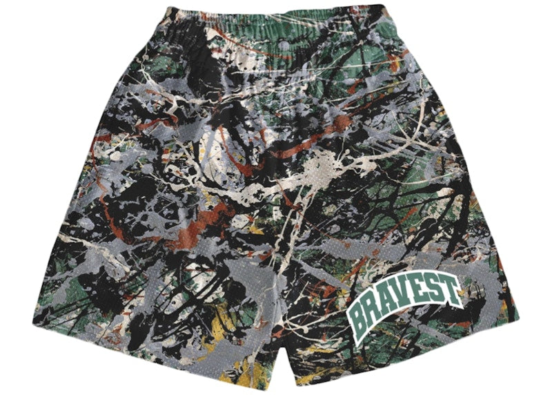 Bravest Studios Paint Splatter Shorts Multi