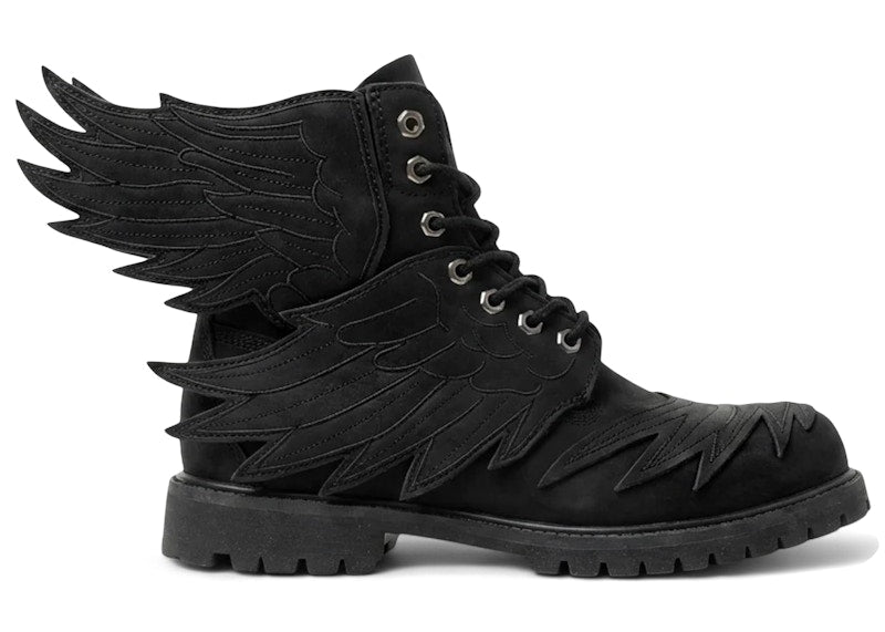 Bravest Studios Wing Boots Black