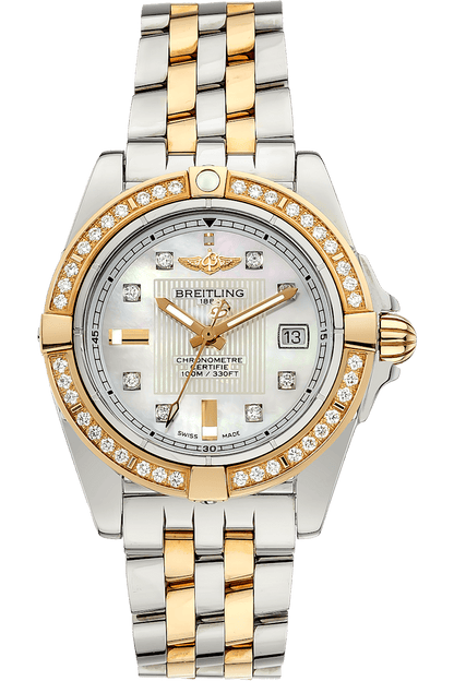 Breitling Galactic 32 Mother of Pearl Diamond Dial C71356LA-A712