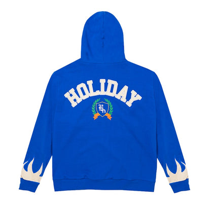 Brockhampton x Holiday Crest Hoodie Blue