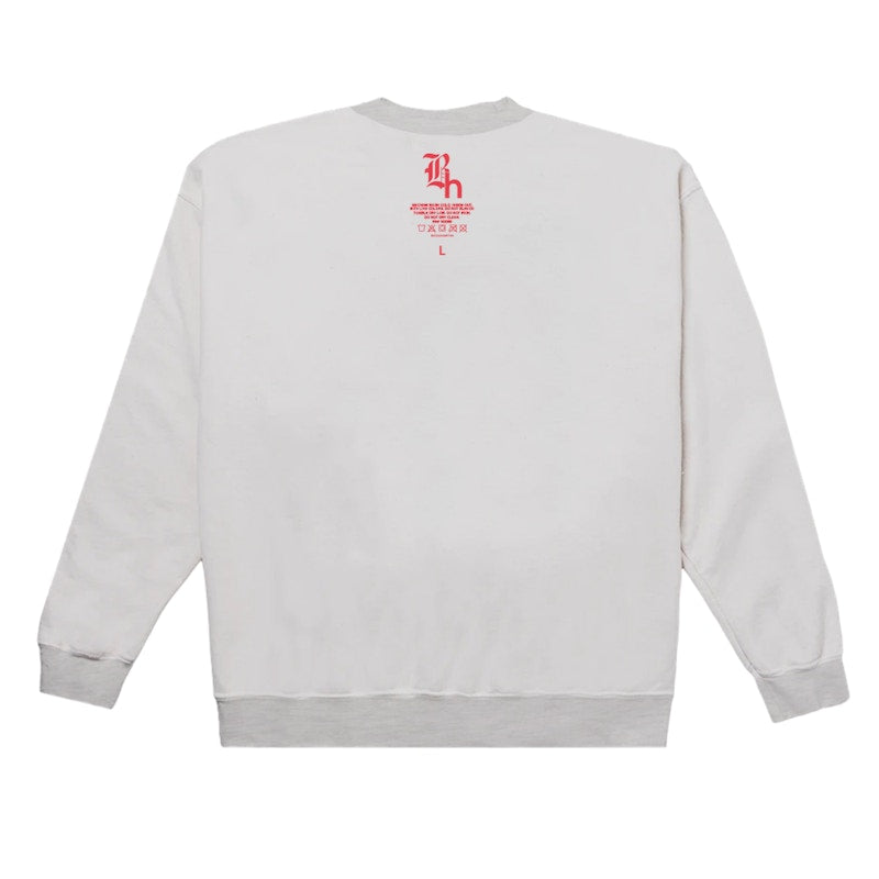 Brockhampton x Holiday Reversible Crewneck White