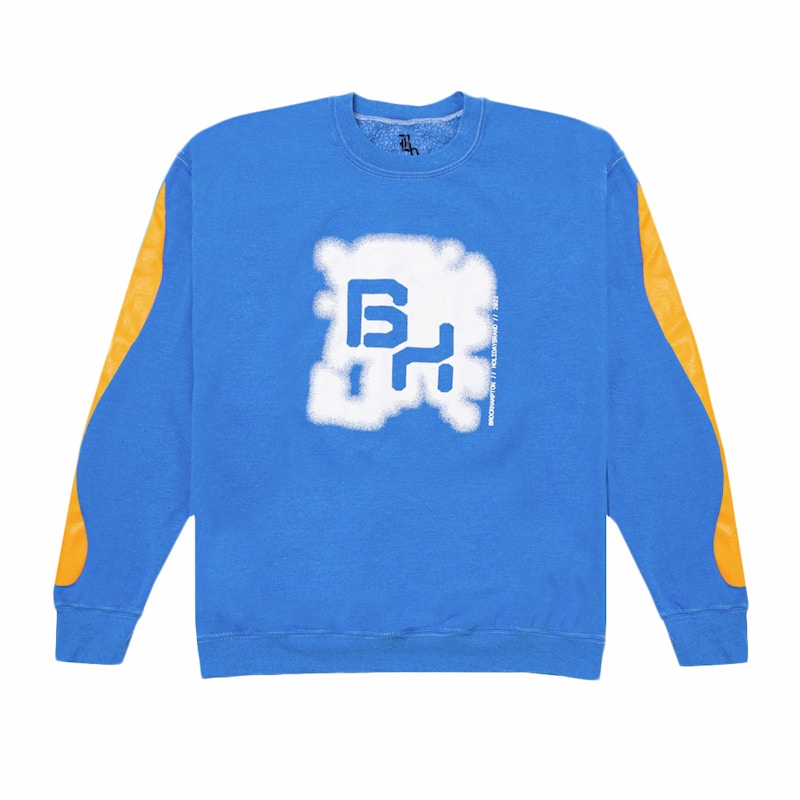 Brockhampton x Holiday Spray Logo Crewneck Blue