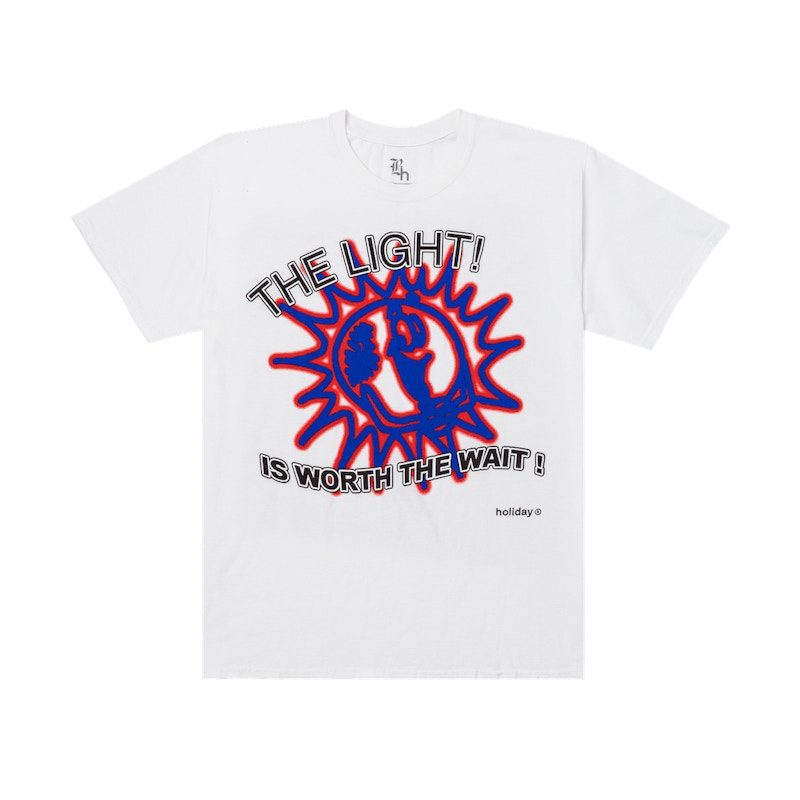 Brockhampton x Holiday The Light T-shirt White