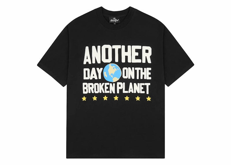 Broken Planet Another Day T-shirt Midnight Black