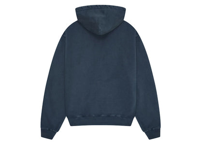 Broken Planet Basics Hoodie Washed Outer Space Blue