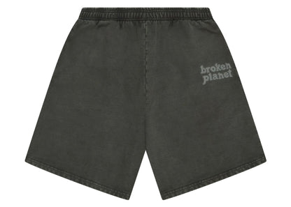 Broken Planet Basics Shorts Washed Soot Black