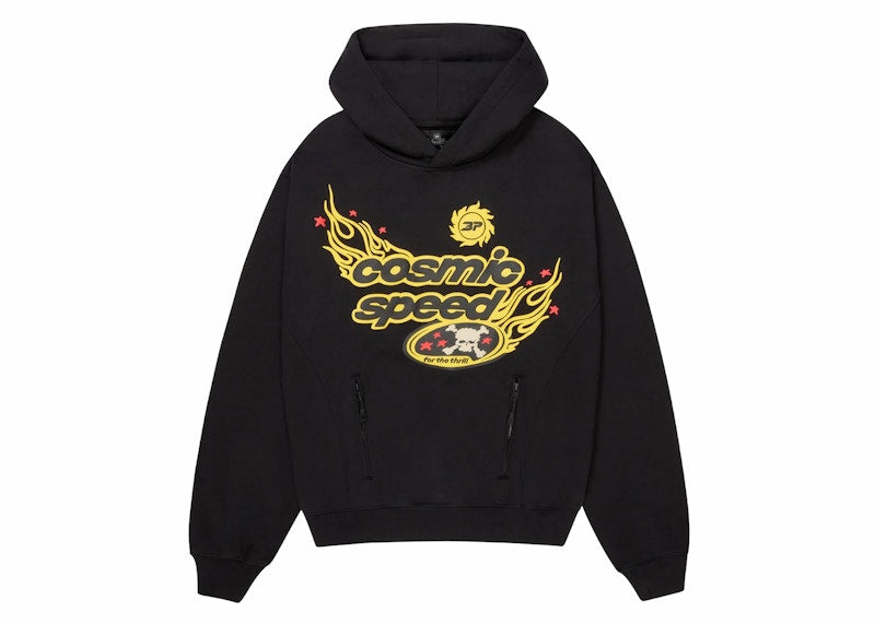 Broken Planet Cosmic Speed Hoodie Midnight Black