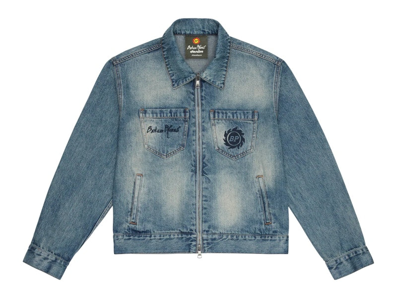Broken Planet Denim Jacket Blue
