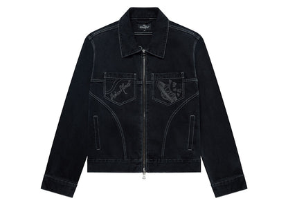 Broken Planet Denim Jacket Washed Black