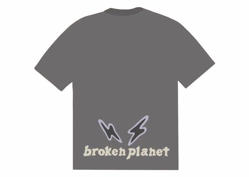 Broken Planet Find Your Balance T-shirt Ash Grey