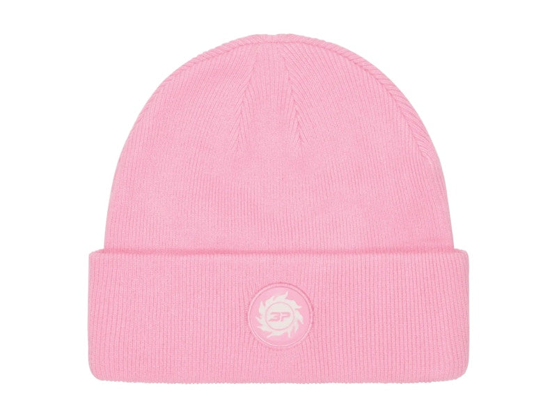 Broken Planet Fold Over Beanie Pink