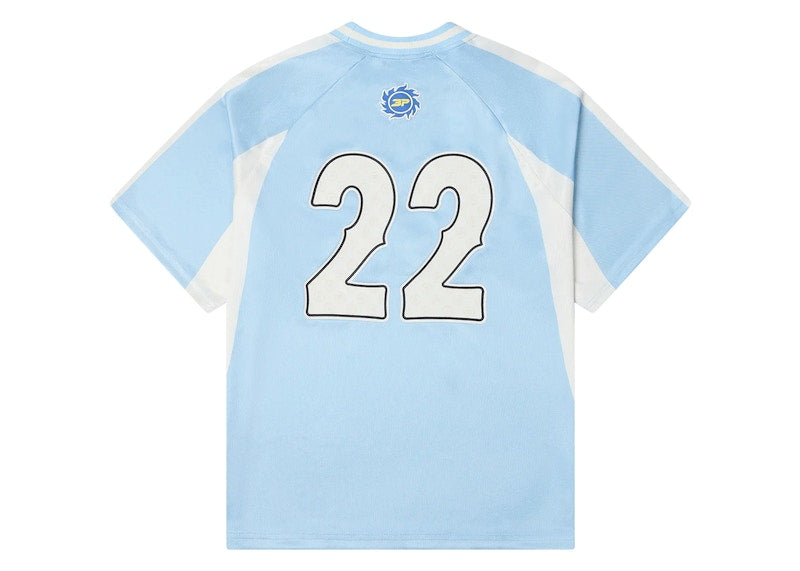 Broken Planet Football Jersey Light Blue