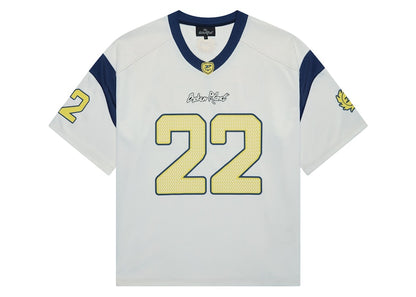 Broken Planet Football Jersey White/Blue