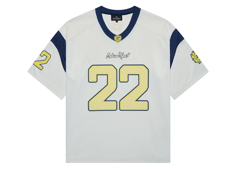 Broken Planet Football Jersey White/Blue