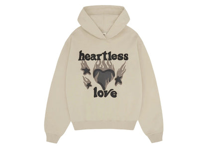 Broken Planet Heartless Love Hoodie Bone White