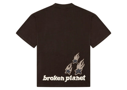 Broken Planet Heartless Love T-shirt Mocha Brown