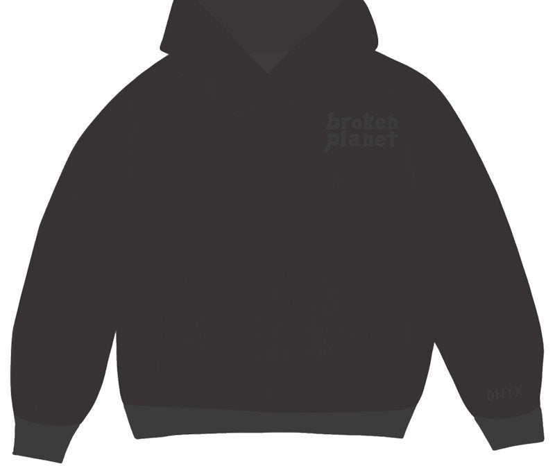 Broken Planet Basics Hoodie Onyx