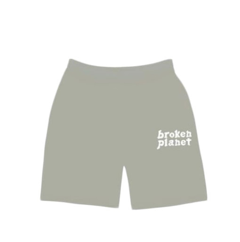 Broken Planet Basics Shorts Grey