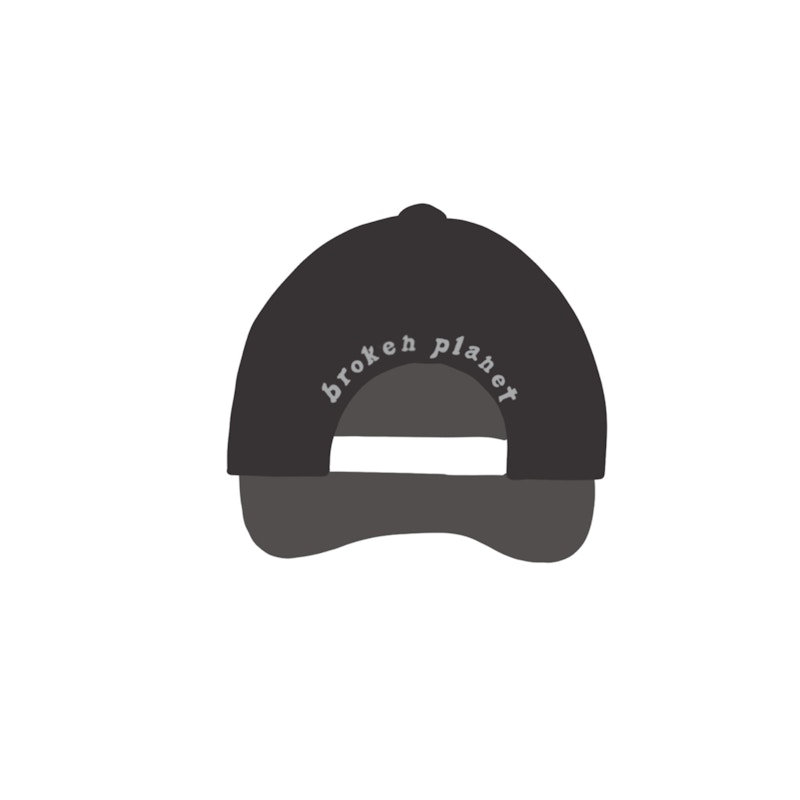 Broken Planet Broken Planet Logo Cap Washed Onyx