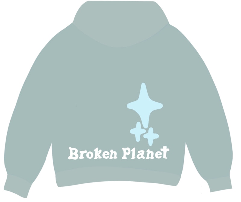 Broken Planet Cosmic Connection Hoodie Arctic