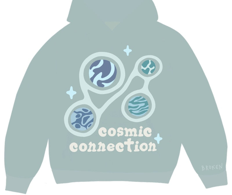 Broken Planet Cosmic Connection Hoodie Arctic