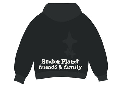 Broken Planet Dark Hours Vol. 2 Hoodie Soot Black