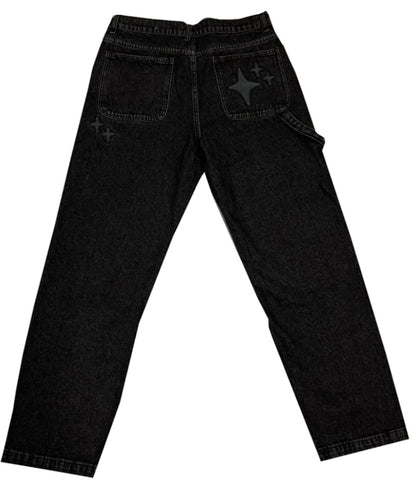 Broken Planet Multi-Star Jeans Washed Black