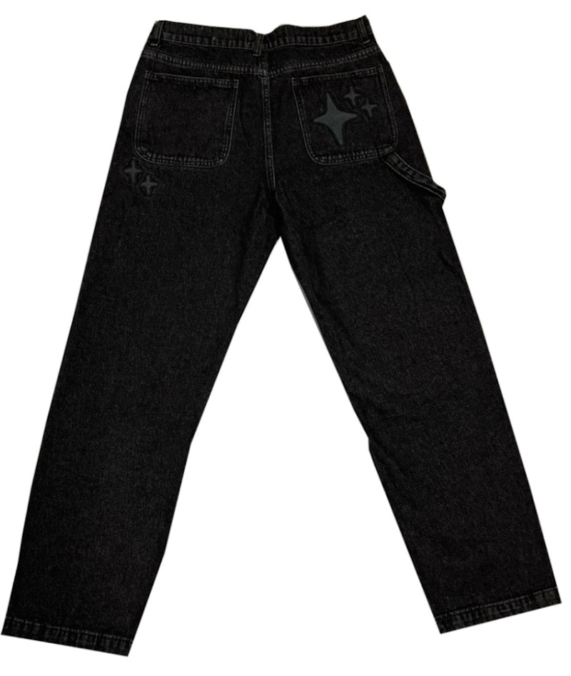 Broken Planet Multi-Star Jeans Washed Black