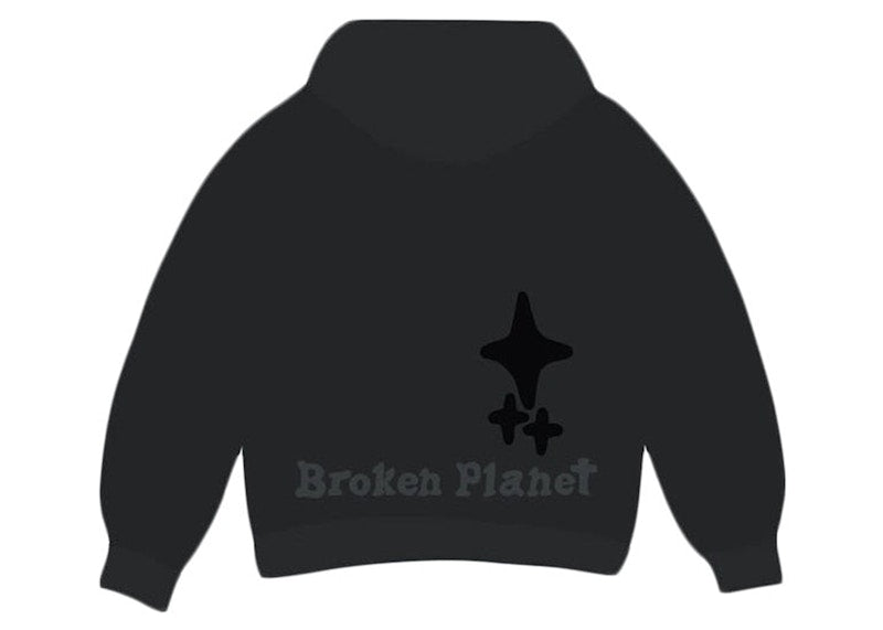 Broken Planet Out of the Shadows Hoodie Soot Black