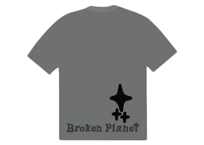 Broken Planet Out of the Shadows T-shirt Shadow Grey