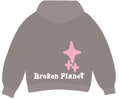Broken Planet Stuck In A Mirage Hoodie Taupe