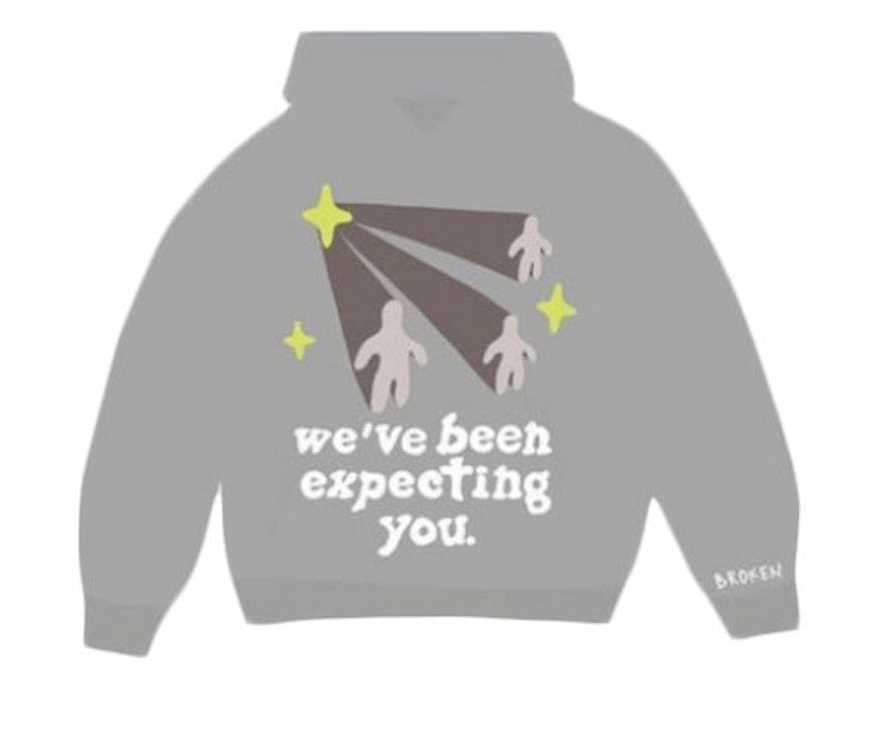 Broken Planet We've Been Expecting You Hoodie Grey